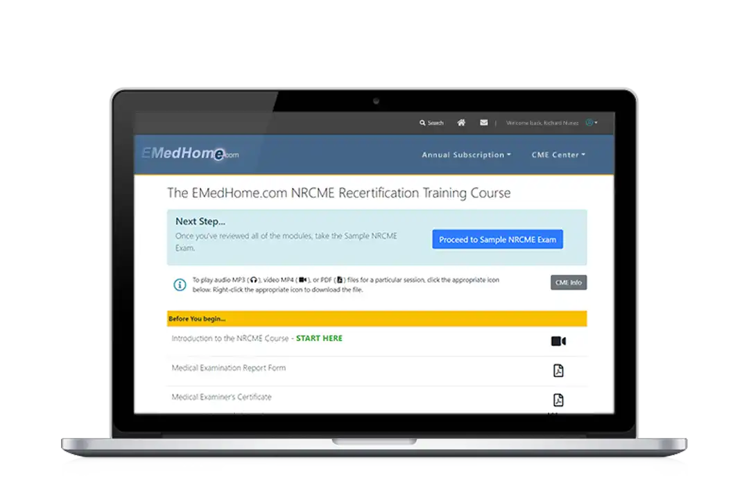 NRCME Recertification